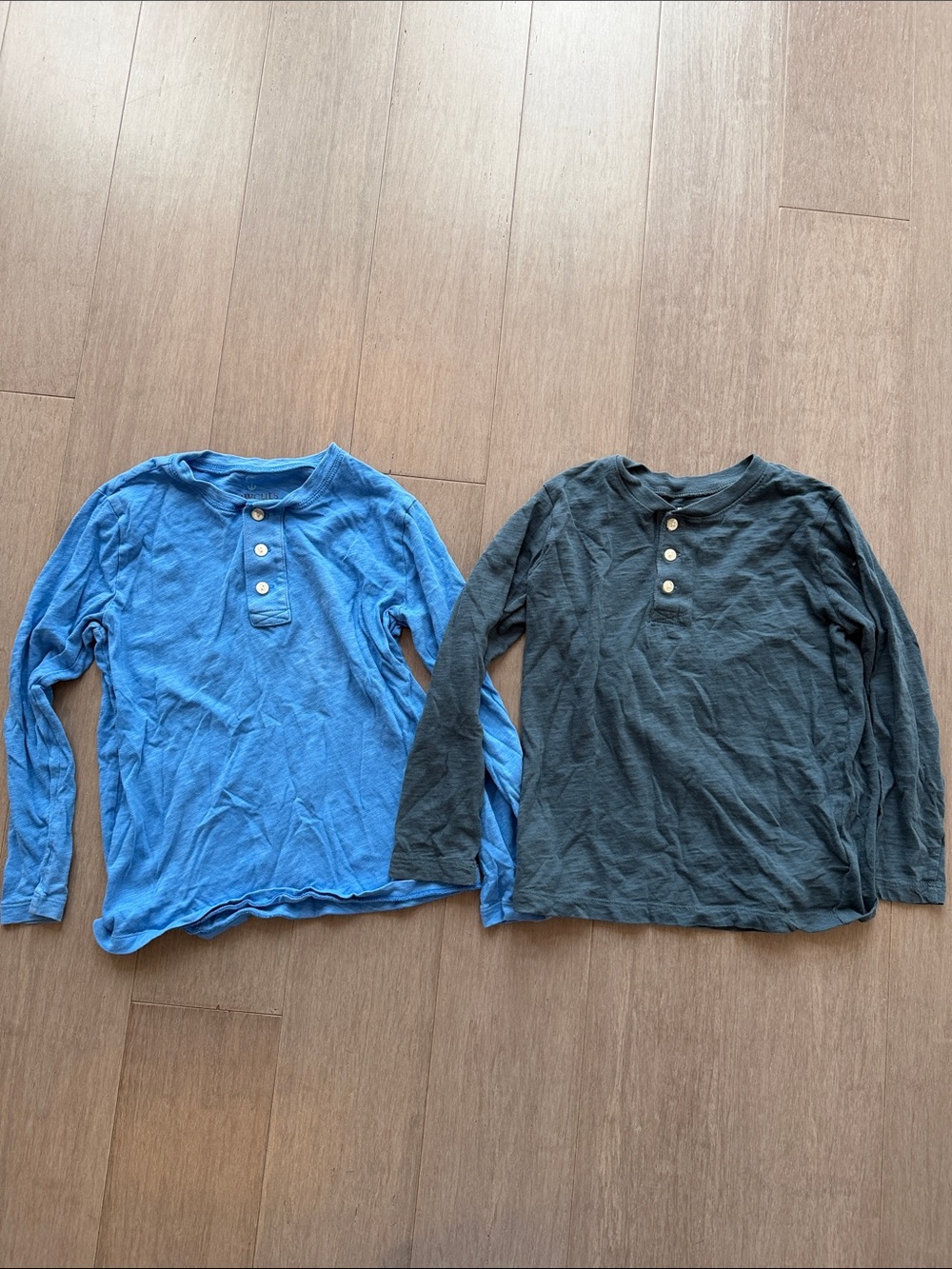 Kids Long-Sleeve Henley Shirts Crewcuts 6/7